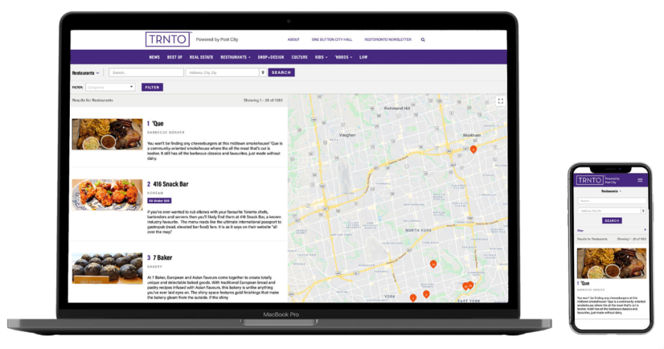 screenshot of Web Directory PRO
